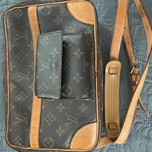LV Vintage Crossbody and Wallet